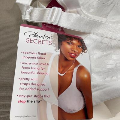 2 Playtex Secrets 42 C Bras New!