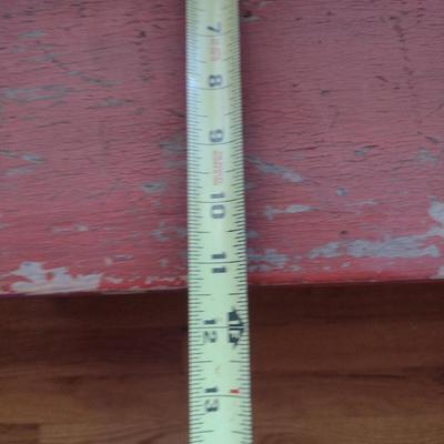Vintage Painted Wooden Bench/Accent Table- Approx 35 3/4" Long