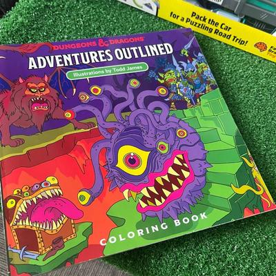 G89-Puzzles and Coloring Books