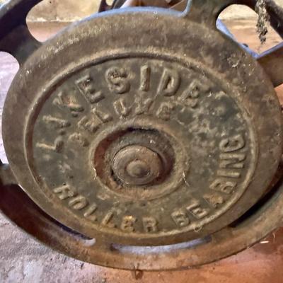 Antique Lawn Mower & Vintage Used Gardening Tools