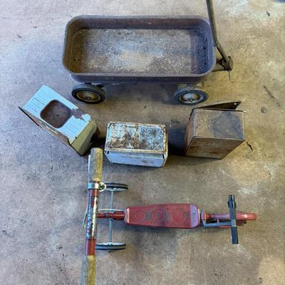 Vintage Children’s Scooter, Wagon and More