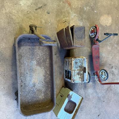 Vintage Children’s Scooter, Wagon and More