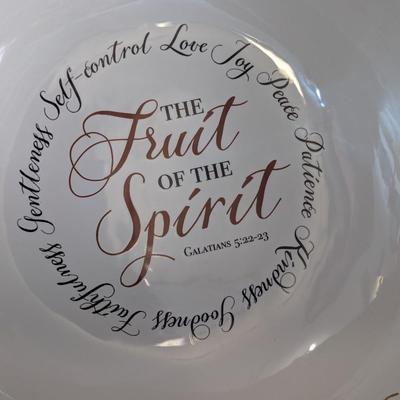 The Fruit Of The Spirit Bowls 11"