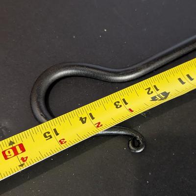 15 New Iron Black Plant Hooks