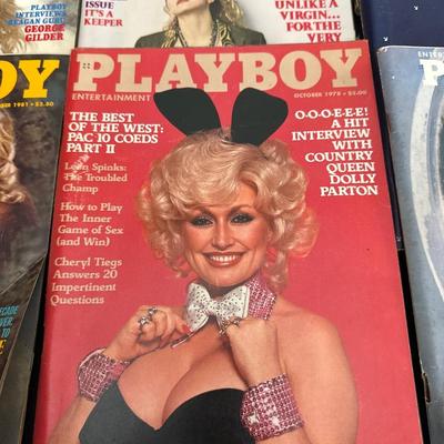 Vintage Playboy Collection Covering the 1960’s, 70’s & 80’s