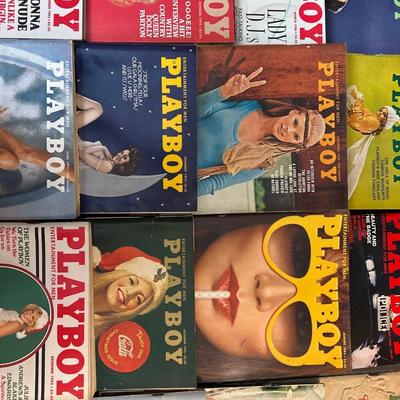 Vintage Playboy Collection Covering the 1960’s, 70’s & 80’s