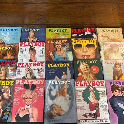 Vintage Playboy Collection Covering the 1960’s, 70’s & 80’s