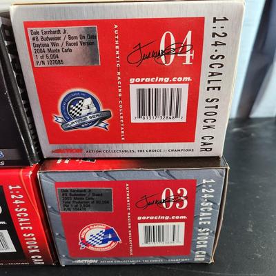 4 Action Die Cast Cars 1:24 Dale Earnhardt Jr 8 Bud 88 National Guard