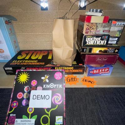 G100-Demo Game Lot