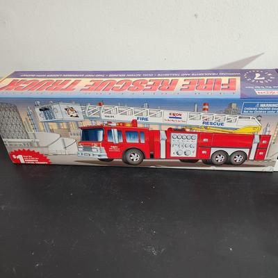 3 Collectibles Vehicles Coca-Cola Boumi Shrine Exxon Fire Rescue Truck