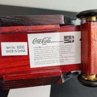 3 Collectibles Vehicles Coca-Cola Boumi Shrine Exxon Fire Rescue Truck