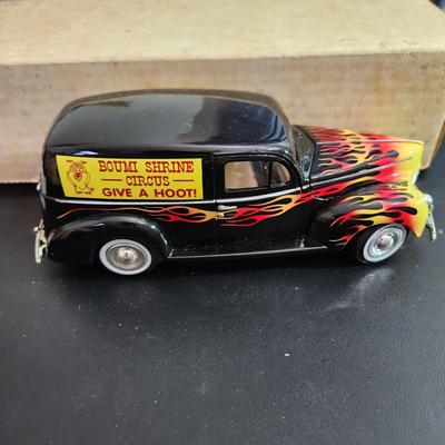 3 Collectibles Vehicles Coca-Cola Boumi Shrine Exxon Fire Rescue Truck