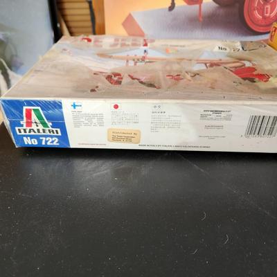 3 Models Fire Trucks Christie Fire Jeep Sealed Pumper Box only with Misc parts inside