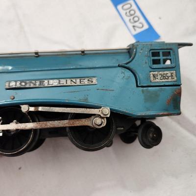 Lionel Prewar 265-E Train w Track & Accessories 617 618 619 48 Star Flag