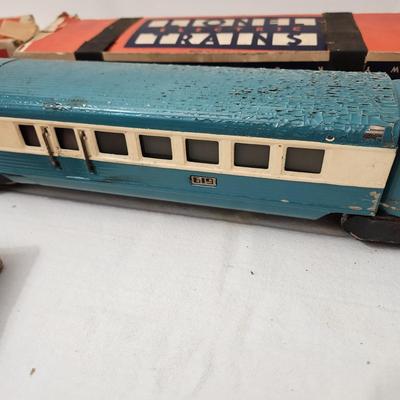 Lionel Prewar 265-E Train w Track & Accessories 617 618 619 48 Star Flag