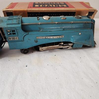 Lionel Prewar 265-E Train w Track & Accessories 617 618 619 48 Star Flag