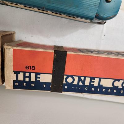 Lionel Prewar 265-E Train w Track & Accessories 617 618 619 48 Star Flag
