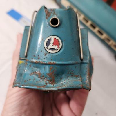 Lionel Prewar 265-E Train w Track & Accessories 617 618 619 48 Star Flag