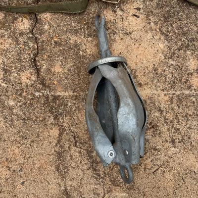 Lot of Boat cushions and Anchors