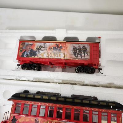 Bachmann Hawthorne Village Fire Fighter HO Train Set