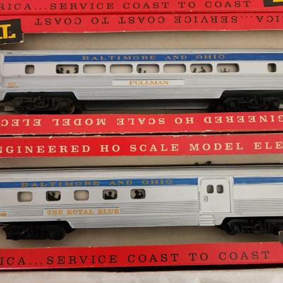 Tyco HO Scale Trains B&O The Royal Blue 638 , Pullman