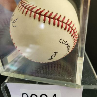 Buck O'Neil Signed Baseball in Collectors Case