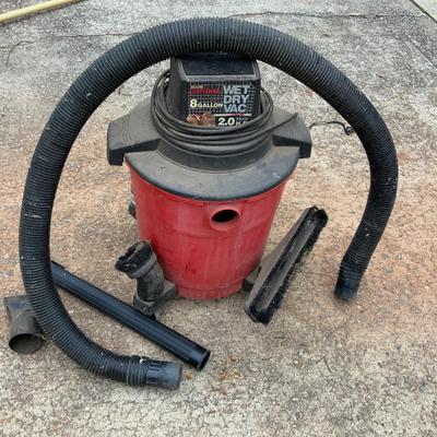 Sears craftsman 8 gallon wet dry vac 2.0 hp