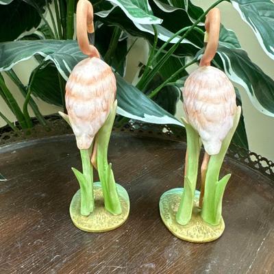 Pair of Flamingos by Andrea