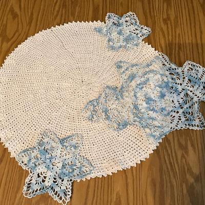 Hand Crocheted Doilies