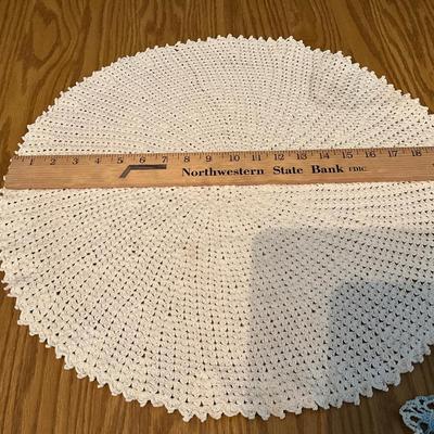 Hand Crocheted Doilies