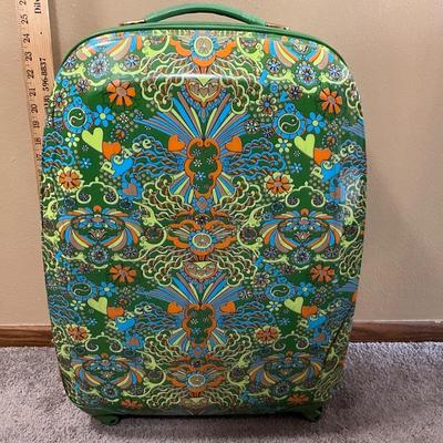 Double Dutch Paisley Hard Cover, spinning wheels