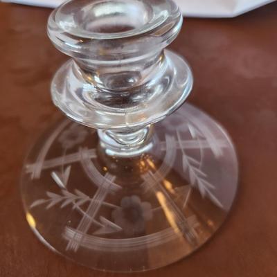 Fostoria candleholders