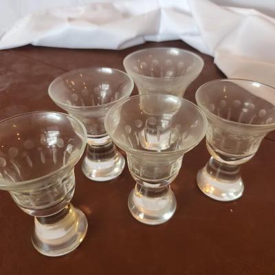 Etched Shot Glasses
