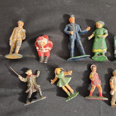 Lot of 20 Vintage Metal Figurines