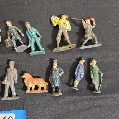 Lot of 20 Vintage Metal Figurines