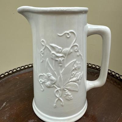 Vintage WM Adams & Sons Iron stone pitcher