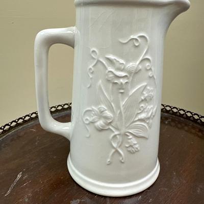Vintage WM Adams & Sons Iron stone pitcher