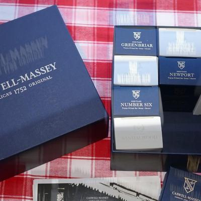 CASWELL- MASSEY SOAPS IN ORIGINAL BOX