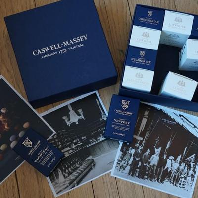 CASWELL- MASSEY SOAPS IN ORIGINAL BOX