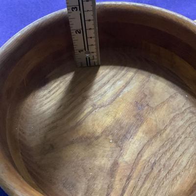 Handmade Tongs and wooden bowl.