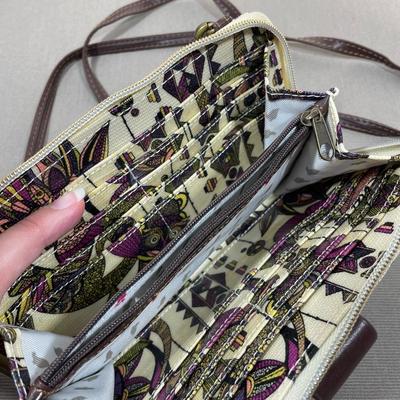 sakroots Owl design Wallet with strap