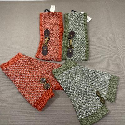 New! Headbands and Wristlet Gloves