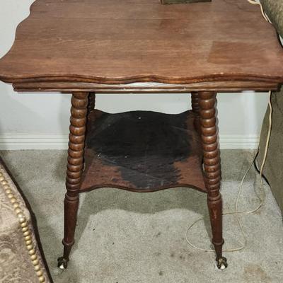 Antique Claw foot side table