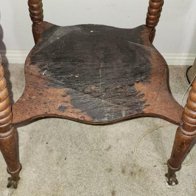 Antique Claw foot side table