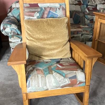 Solid Wood Rocking Chair by Schweiger