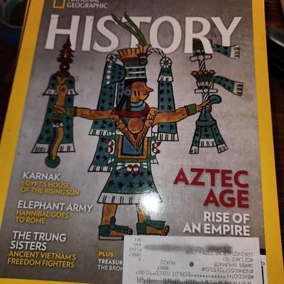 National Geographic History magazines