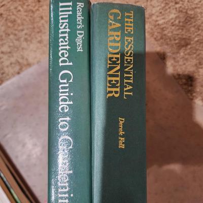 Lot of gardening books