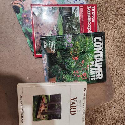 Lot of gardening books