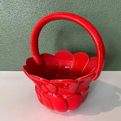 MMC Ceramic Pottery basket layer style Made in Italy