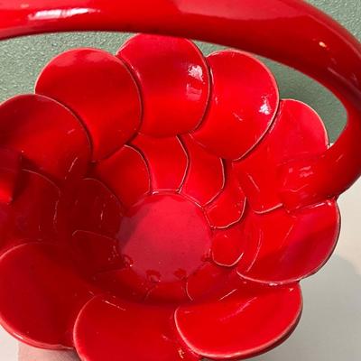 MMC Ceramic Pottery basket layer style Made in Italy